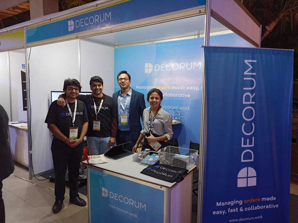 Decorum at TiECON (Kolkata) in January 2020